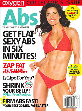 2009 July, Oxygen Women's Fitness Magazine, Our New Shape-Up Plan! (CP42)