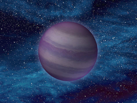 This NASA artist's conception illustrates what a Y dwarf might look like. Y dwarfs are the coldest star-like bodies known, with temperatures that can be even cooler than the human body.