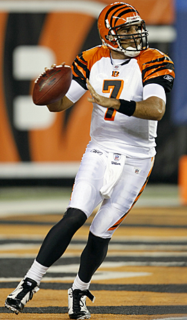 Bruce Gradkowski, who played for the Rockets from 2002 to 2005, now plays for the Cincinnati Bengals and is co-owner of the new restaurant that bears his name at UT's Gateway.