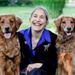 Jane Miller and her dogs