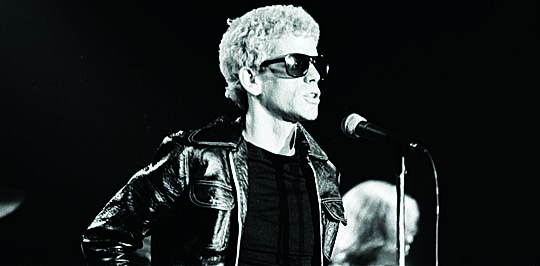 John Gibbs Rockwood took this photo of Lou Reed Oct. 31, 1974, when he opened a show for Hall & Oates in UT’s Memorial Field House.