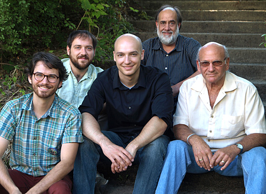 Expansions: The Dave Liebman Group are, from left, Bobby Avey, Alex Ritz, Matt Vashlishan, Tony Marino and Liebman.
