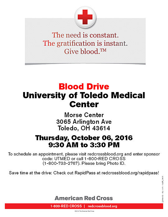 blood drive poster