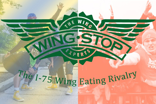 wing-eating contest