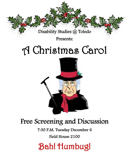 A Christmas Carol Flyer