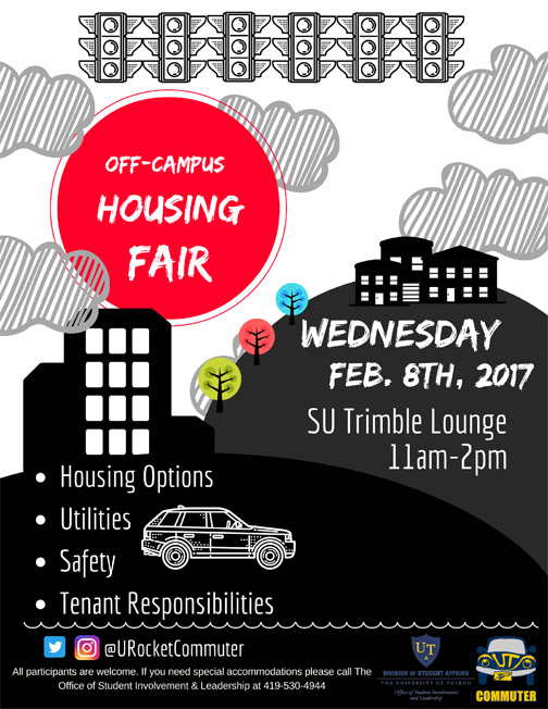 OffCampus Housing Fair to take place Feb. 8 UToledo News