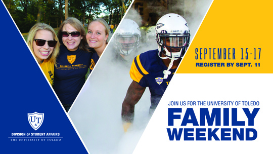 Annual Toledo Family Weekend Slated for Sept. 8-10 - University of Toledo  Athletics