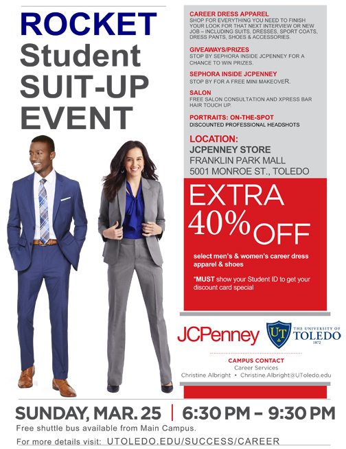 JCPenney Suit-Up Event