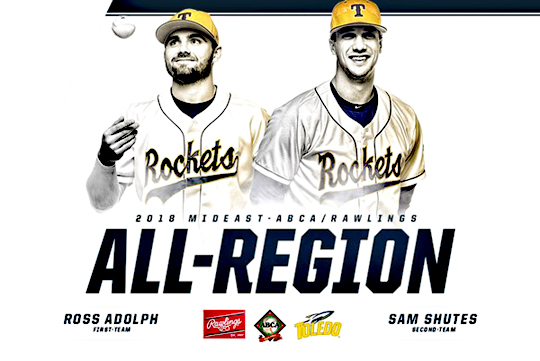 UT baseball players named to Mideast all-region team