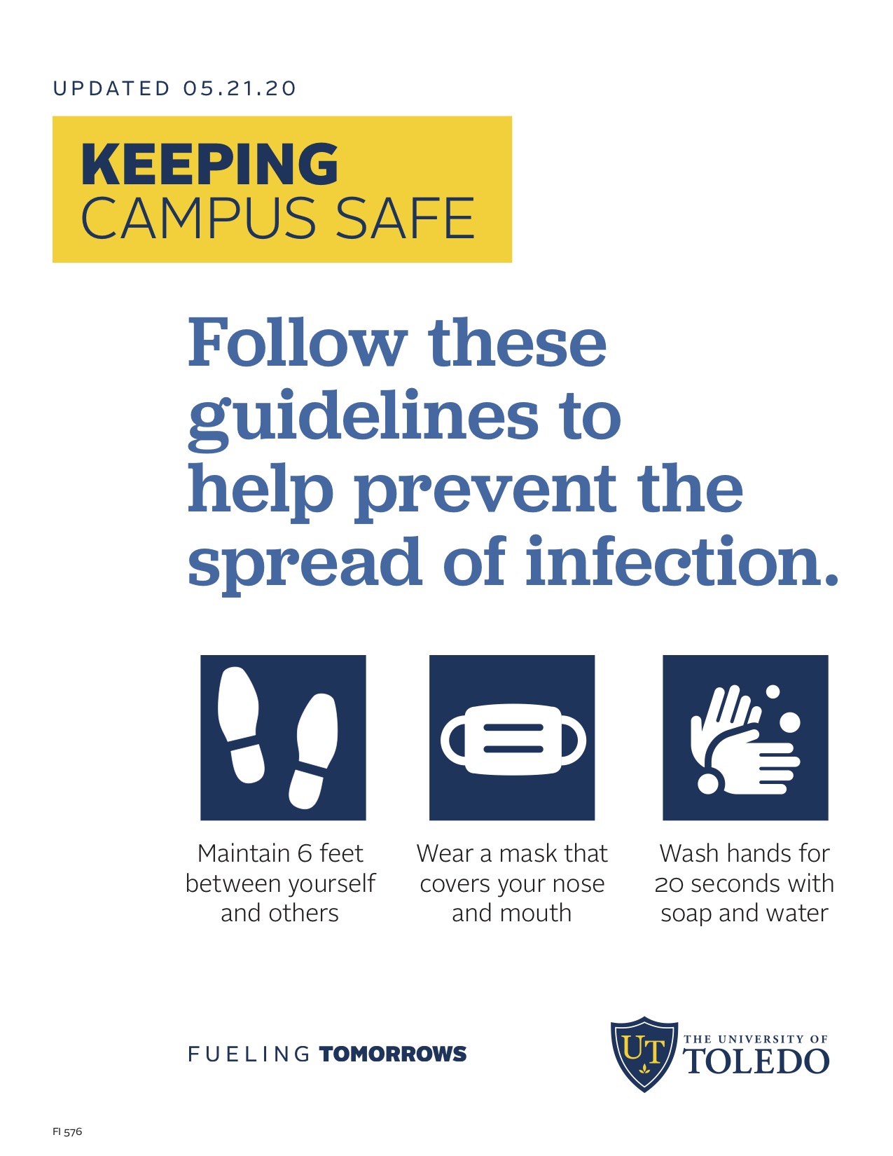 Guidelines to prevent spread of infection