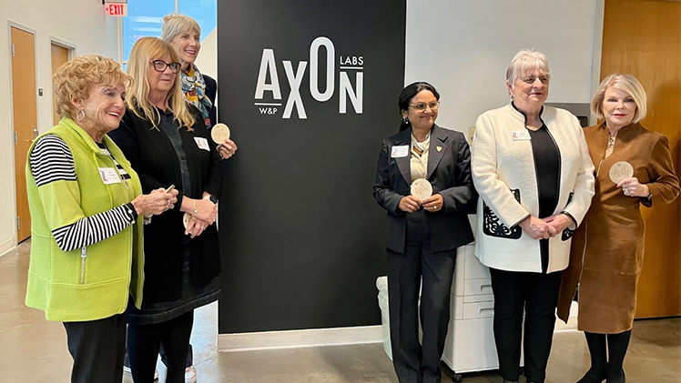 Axon Lab/Studio ribbon cutting ceremony