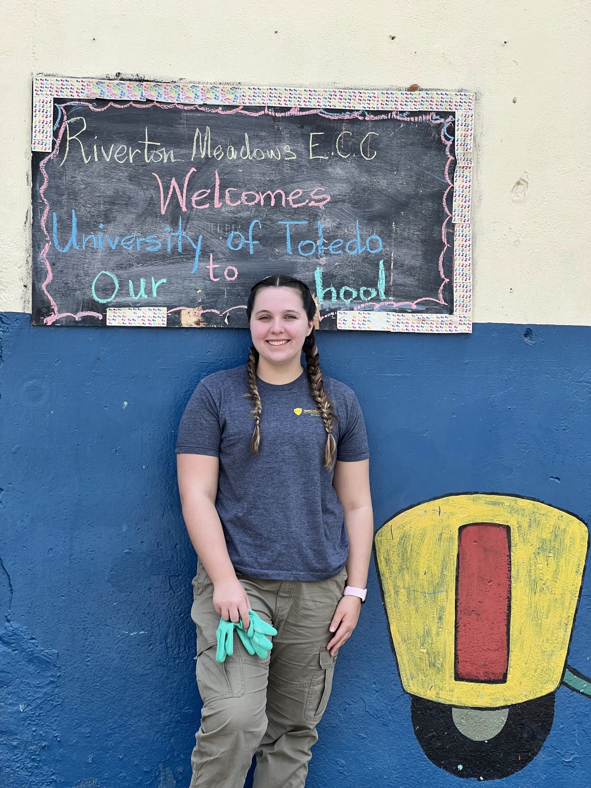 After she participated in a Jesup Scott Honors College service learning trip to Riverton City, Jamaica, Tatum Pullins plans to work with underserved communities after she completes a physician assistant graduate program.