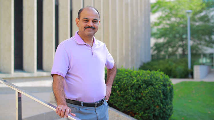 Feature photo of Dr. Matam Vijay-Kumar, a professor in the Department of Physiology and Pharmacology.