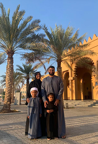 Ashley Jackson lives in the United Arab Emirates with her husband and two children. 