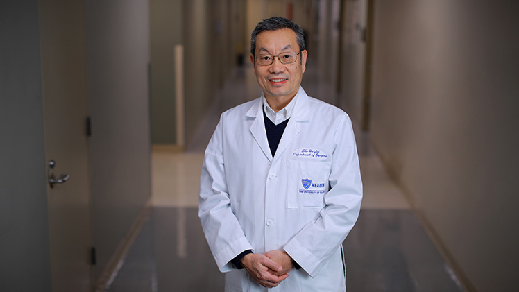 Dr. Shi-He Liu, an assistant professor of cell and cancer biology.