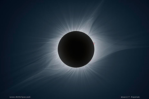 Photo of a total eclipse.