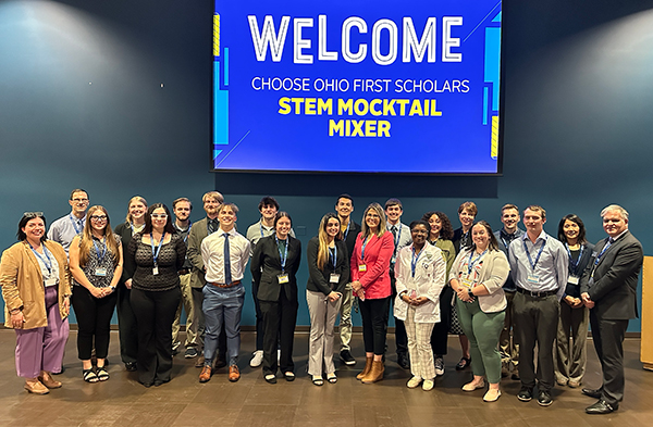 The University of Toledo hosted its inaugural STEM Mocktail Mixer Tuesday, April 26, in the College of Engineering’s Brady Center