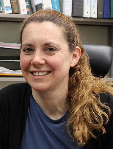 Dr. Claire Cohen, senior lecturer in the Department of Chemistry and Biochemistry in the College of Natural Sciences and Mathematics
