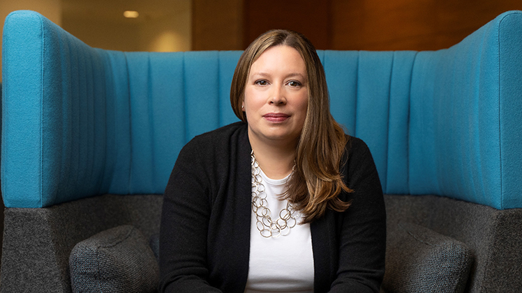 Portrait of Sheri Copanic, who will join UToledo as associate vice president for risk management and chief risk officer effective Oct. 21.