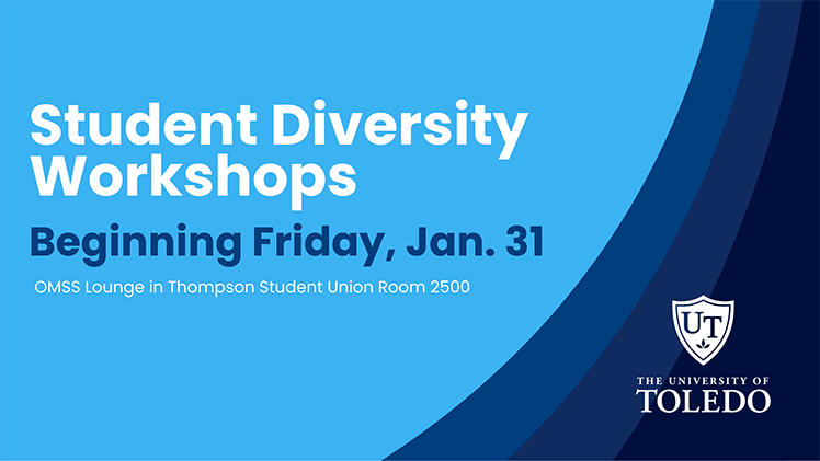 ALT: Promotional graphic for the Office of Multicultural Student Success' series of diversity workshops throughout spring semester for students to increase self-awareness, unity and fellowship beginning Friday, Jan. 31, in Thompson Student Union Room 2500.