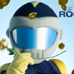 Promotional image of Rocky holding a golden rose for this season of The Rocket, watch as UToledo students fight for the golden rose of school spirit.