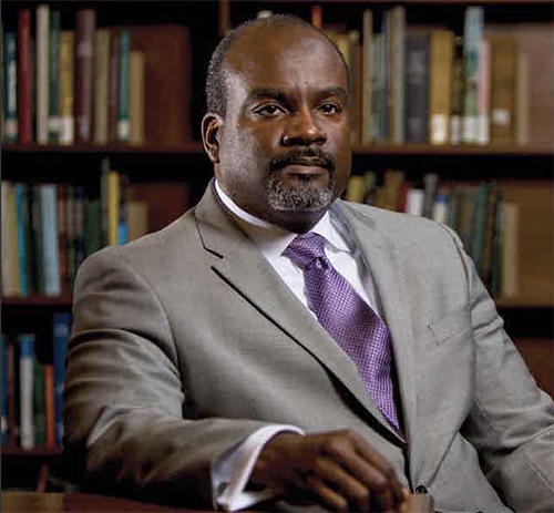 Portrait of Atiba R. Ellis, the Laura B. Chisolm Distinguished Research Scholar and Professor of Law at Case Western Reserve University School of Law.