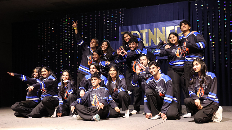 UT Jalwa performs during the sold-out 47th annual International Dinner Saturday in Thompson Student Union Auditorium. 