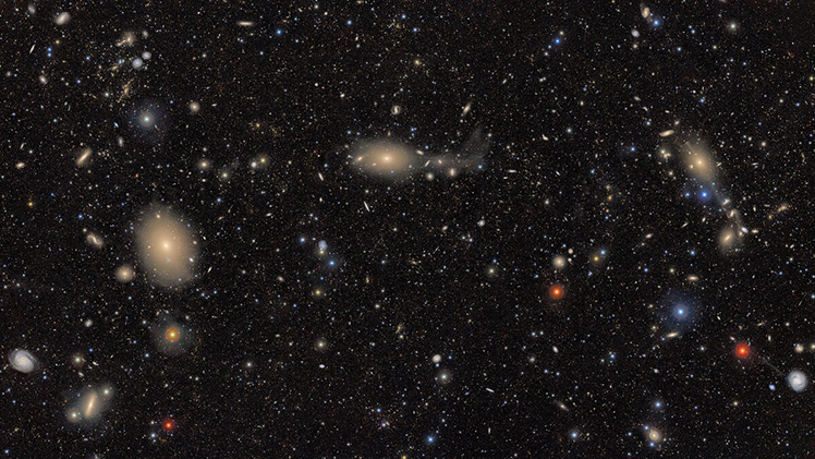 The NSF–DOE Vera C. Rubin Observatory reveals in unprecedented detail the southern region of the Virgo Cluster, about 55 million light-years away from Earth and the nearest large collection of galaxies to our own Milky Way.Credit: RubinObs/NOIRLab/SLAC/NSF/DOE/AURA 