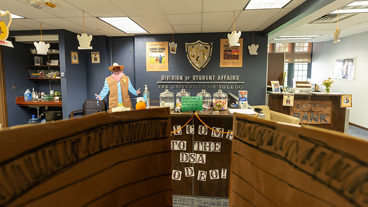 Third place was awarded to three offices including the Division of Student Affairs.