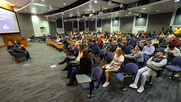 Cleveland Cavalier’s Ben Levicki for “Game On: How AI is Changing the Future of Sports”