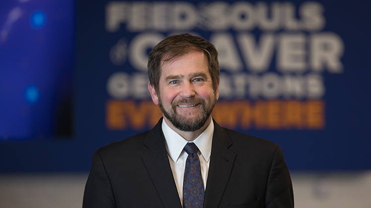 Portrait of Jamie Richardson, the vice president at White Castle System Inc., the family-owned restaurant chain based in Columbus.