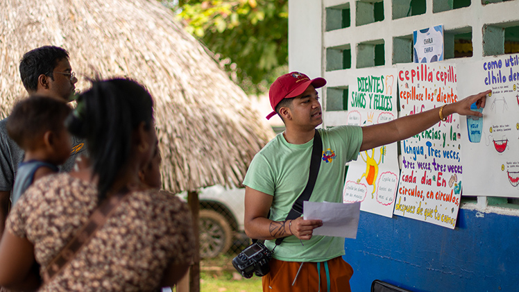 Shawn Monteiro has helped raise over $10,000 for charity and clinically care for hundreds of patients in need including on a trip to Panama last January.