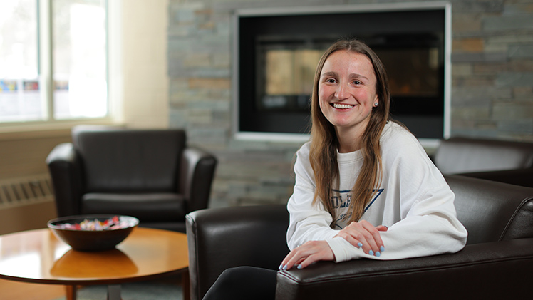 Portrait of Macy Medors, a senior in recreational therapy.