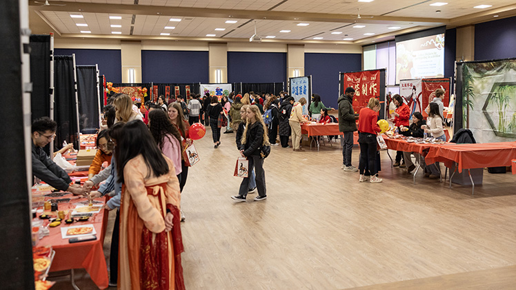 The Center for International Studies and Programs hosted a Spring Festival Celebration on Thursday in Thompson Student Union Auditorium to celebrate the Year of the Horse. The event featured more than 15 activities for the UToledo and Toledo-area communities to experience and learn about different cultures that celebrate the Spring Festival.
