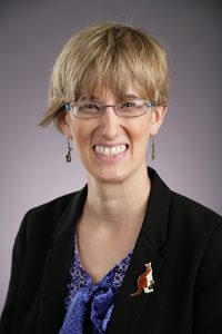 Headshot of Dr. Kristen Geaman.