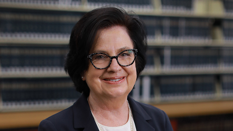 Portrait of UToledo College of Law Dean Rebecca E. Zietlow.