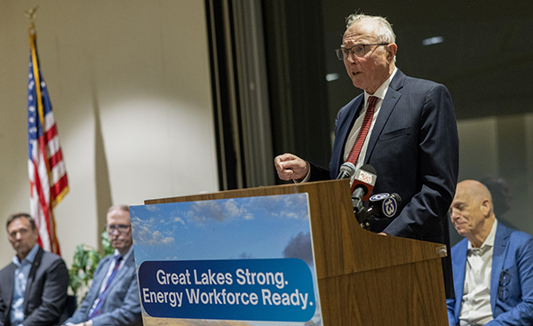 Frank Calzonetti, special advisor to the vice president for research at UToledo who served as the point person for the University in organizing the partnership and proposal