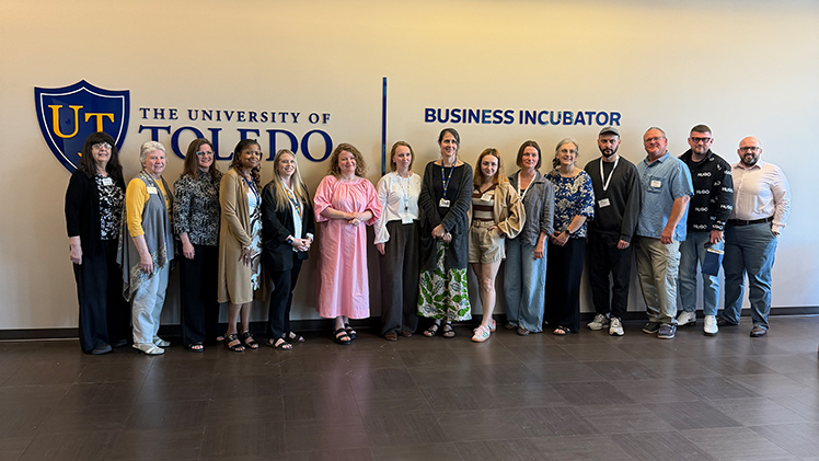 UToledo hosted a delegation of Belarusian business professionals to share the University’s expertise in entrepreneurship and innovation, including its Business Incubator, a program to assist innovative and high-tech startups grow from concept to commercialization.