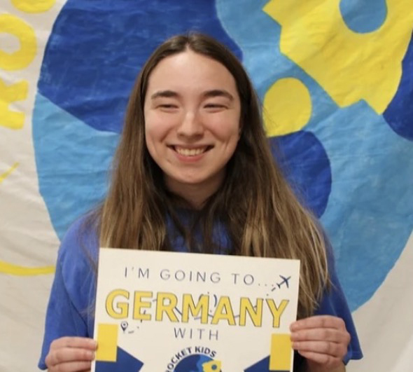 Faith Wright interned in Ansbach, Germany, in the summer of 2025.