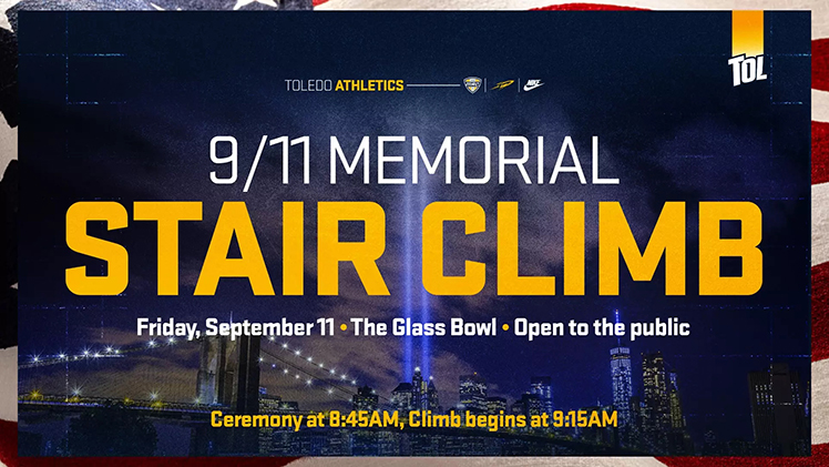 9/11 Memorial Stair Climb Set for Glass Bowl Stadium